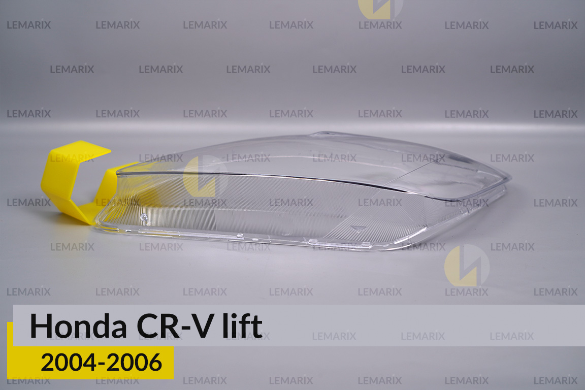 Скло фари Honda CR-V (2001-2005) рест ліве