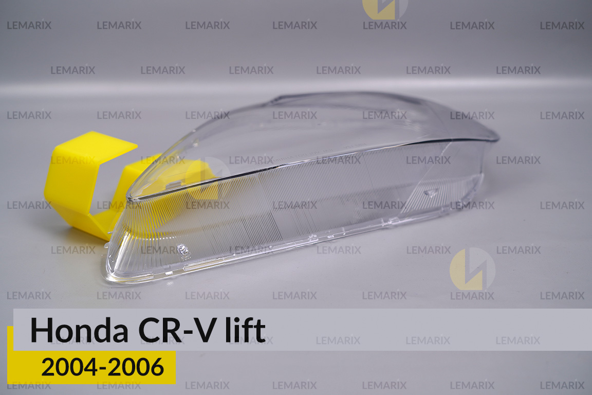 Скло фари Honda CR-V (2004-2006) рест ліве