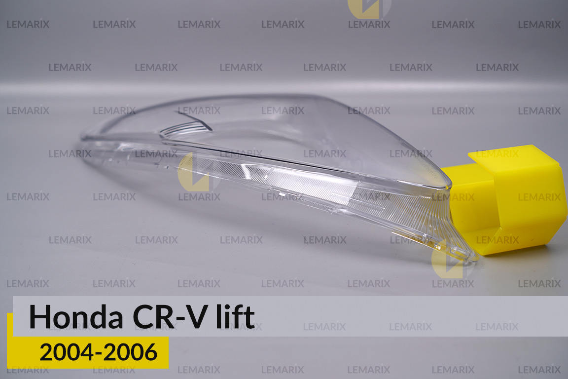 Скло фари Honda CR-V (2004-2006) рест ліве