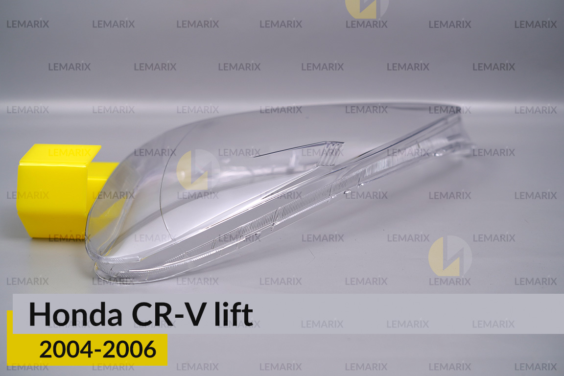 Скло фари Honda CR-V (2004-2006) рест ліве