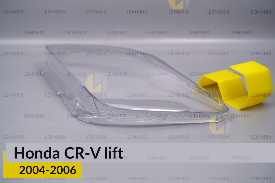 Скло фари Honda CR-V (2004-2006) рест ліве