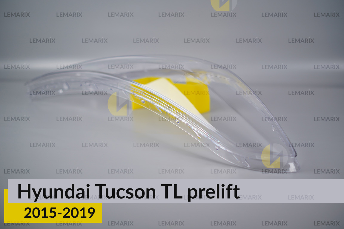 Скло фари Hyundai Tucson TL (2015-2019) дорест праве