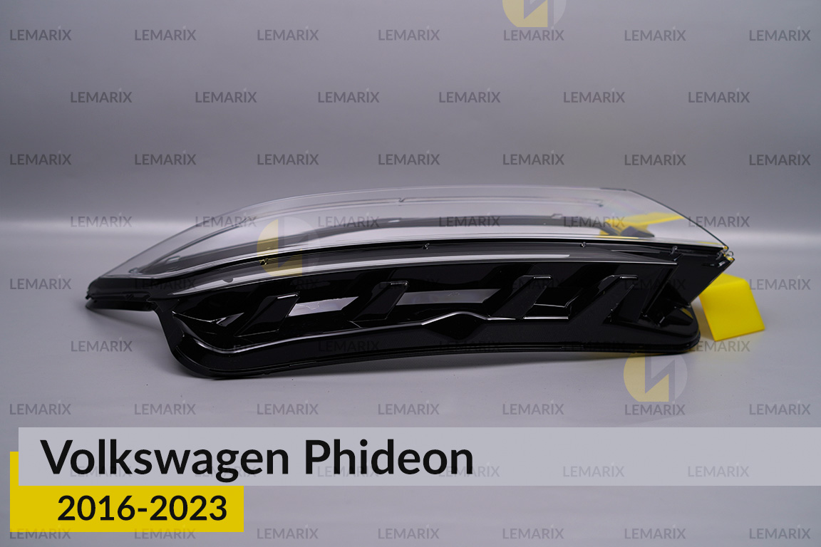 Скло фари VW Volkswagen Phideon (2016-2023) праве
