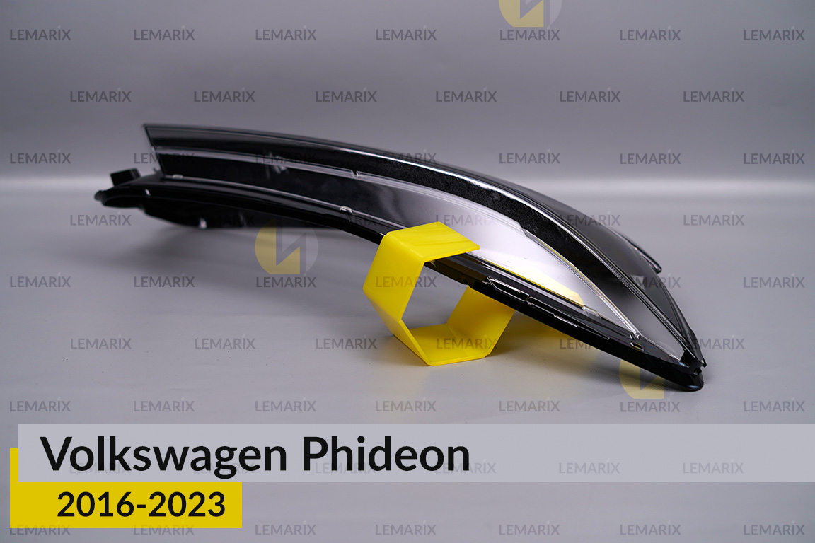 Скло фари VW Volkswagen Phideon (2016-2023) праве