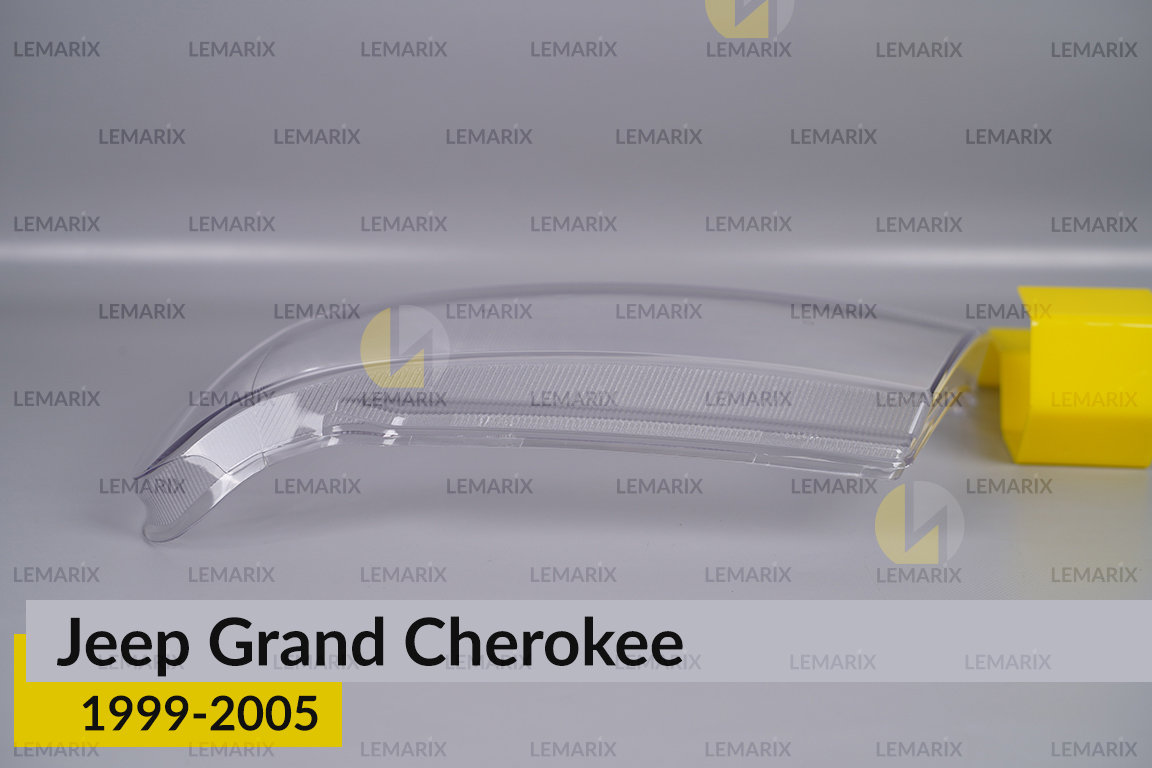 Скло фари Jeep Grand Cherokee (1999-2005) ліве