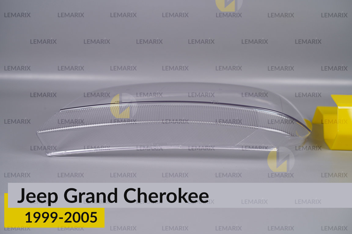 Скло фари Jeep Grand Cherokee (1999-2005) ліве