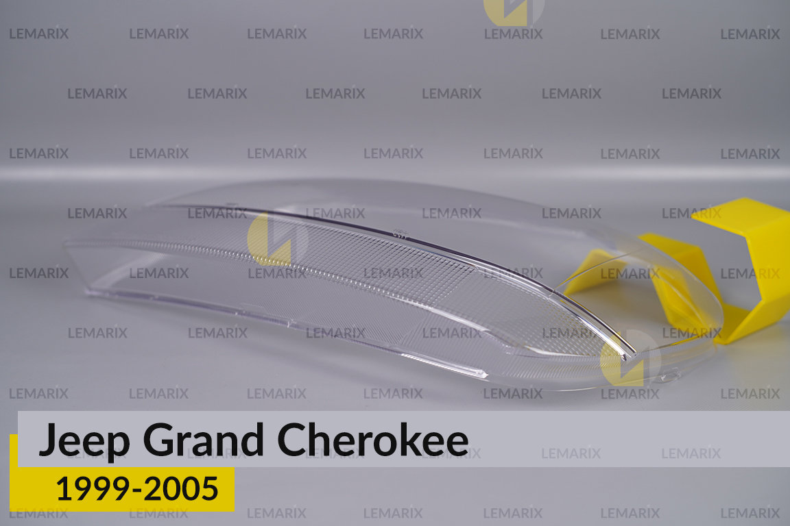 Скло фари Jeep Grand Cherokee (1999-2005) ліве