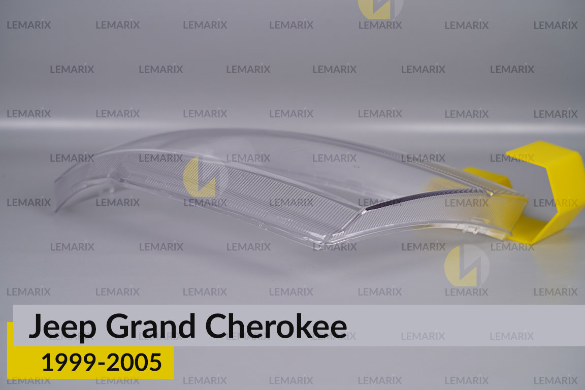 Скло фари Jeep Grand Cherokee (1999-2005) ліве