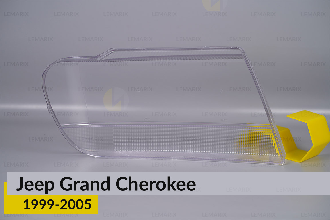 Скло фари Jeep Grand Cherokee (1999-2005) ліве