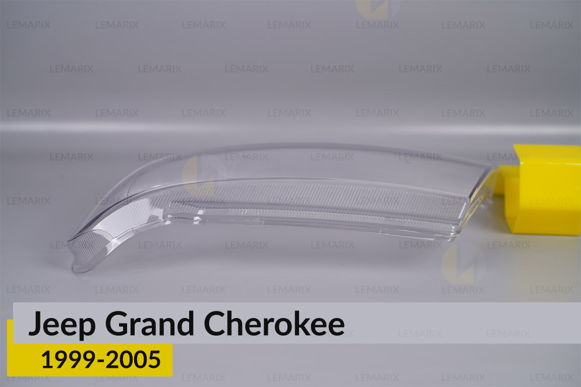Скло фари Jeep Grand Cherokee (1999-2005) ліве