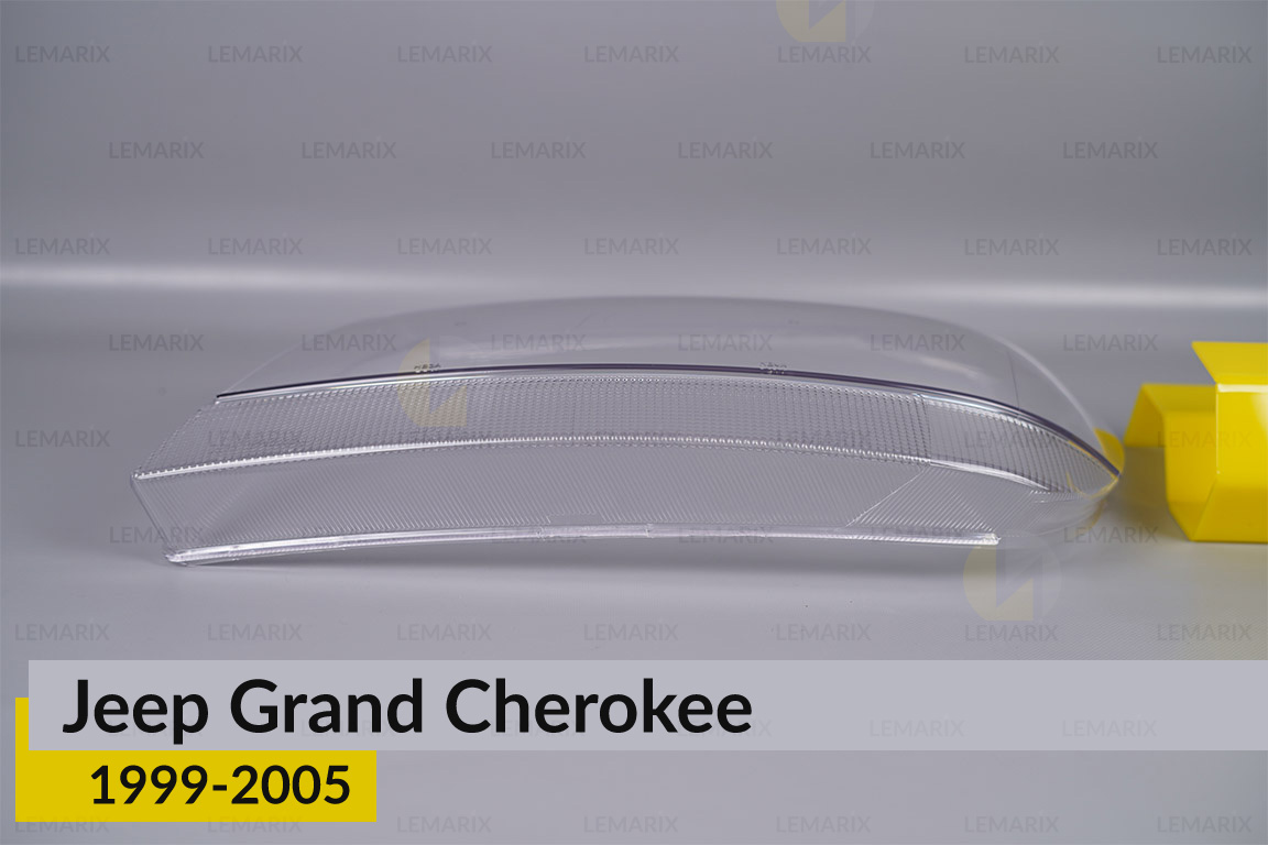 Скло фари Jeep Grand Cherokee (1999-2005) ліве