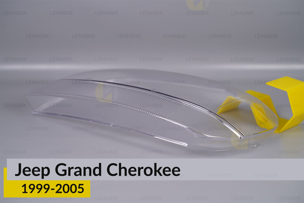 Скло фари Jeep Grand Cherokee (1999-2005) ліве