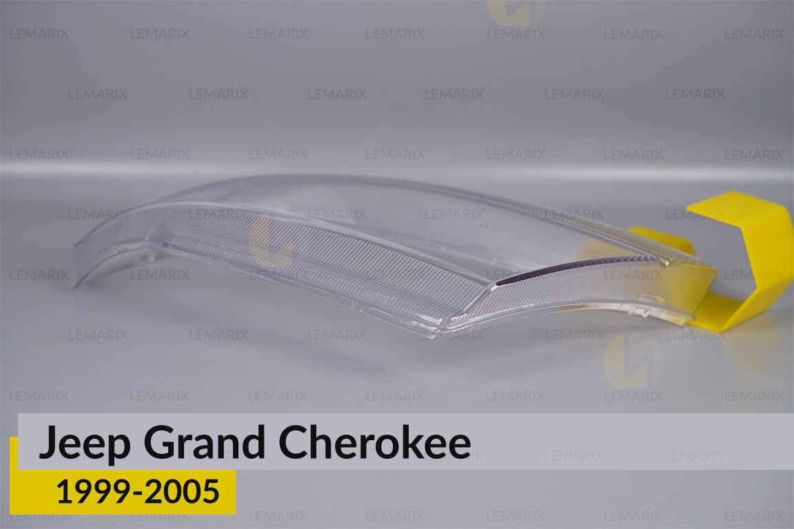 Скло фари Jeep Grand Cherokee (1999-2005) ліве