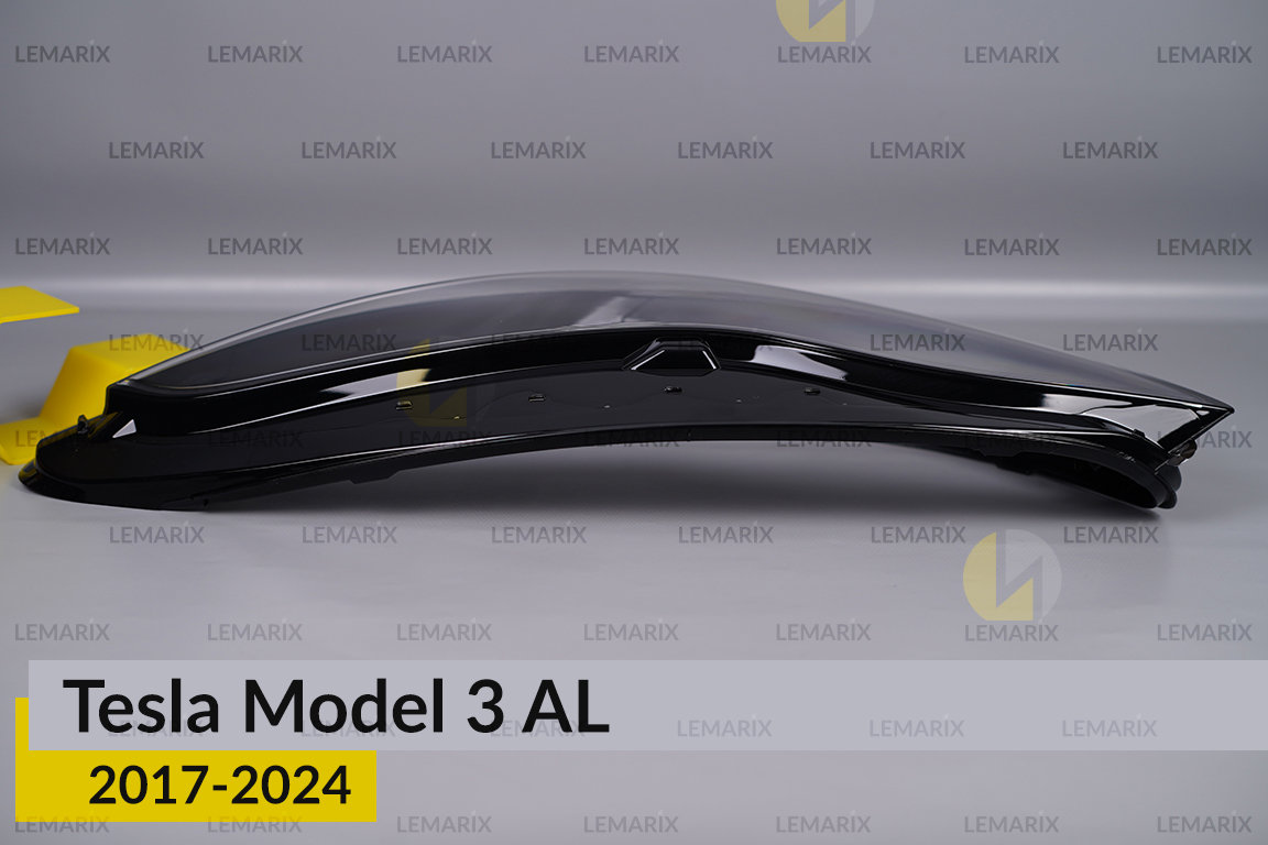 Скло фари Tesla Model 3 AL (2017-2023) ліве