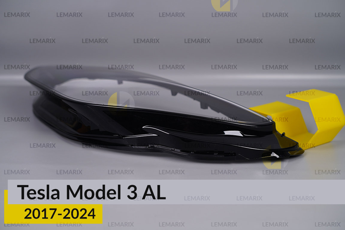 Скло фари Tesla Model 3 AL (2017-2023) ліве