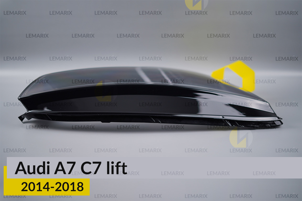Скло фари Audi A7 C7 (2014-2018) рест праве