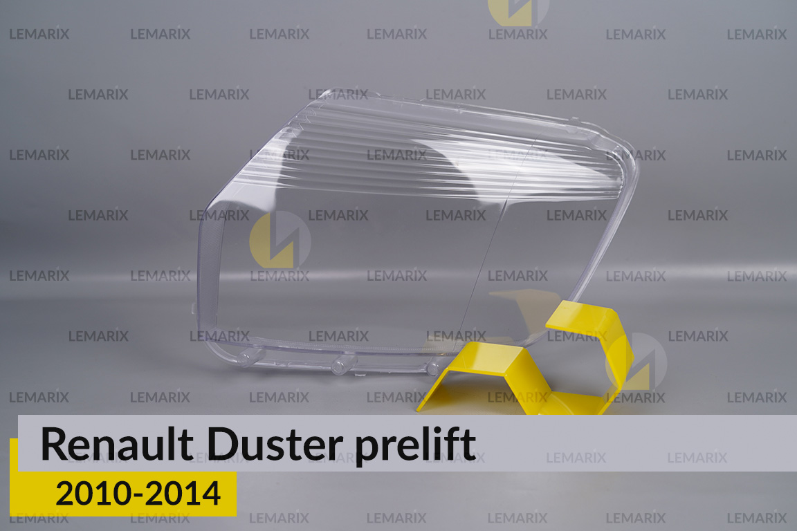 Скло фари Renault Duster (2010-2014) дорест ліве