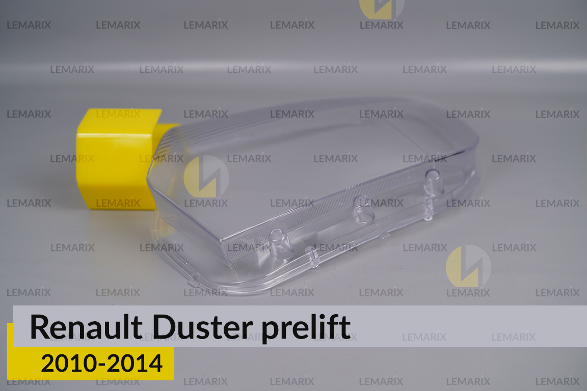 Скло фари Renault Duster (2010-2014) дорест ліве