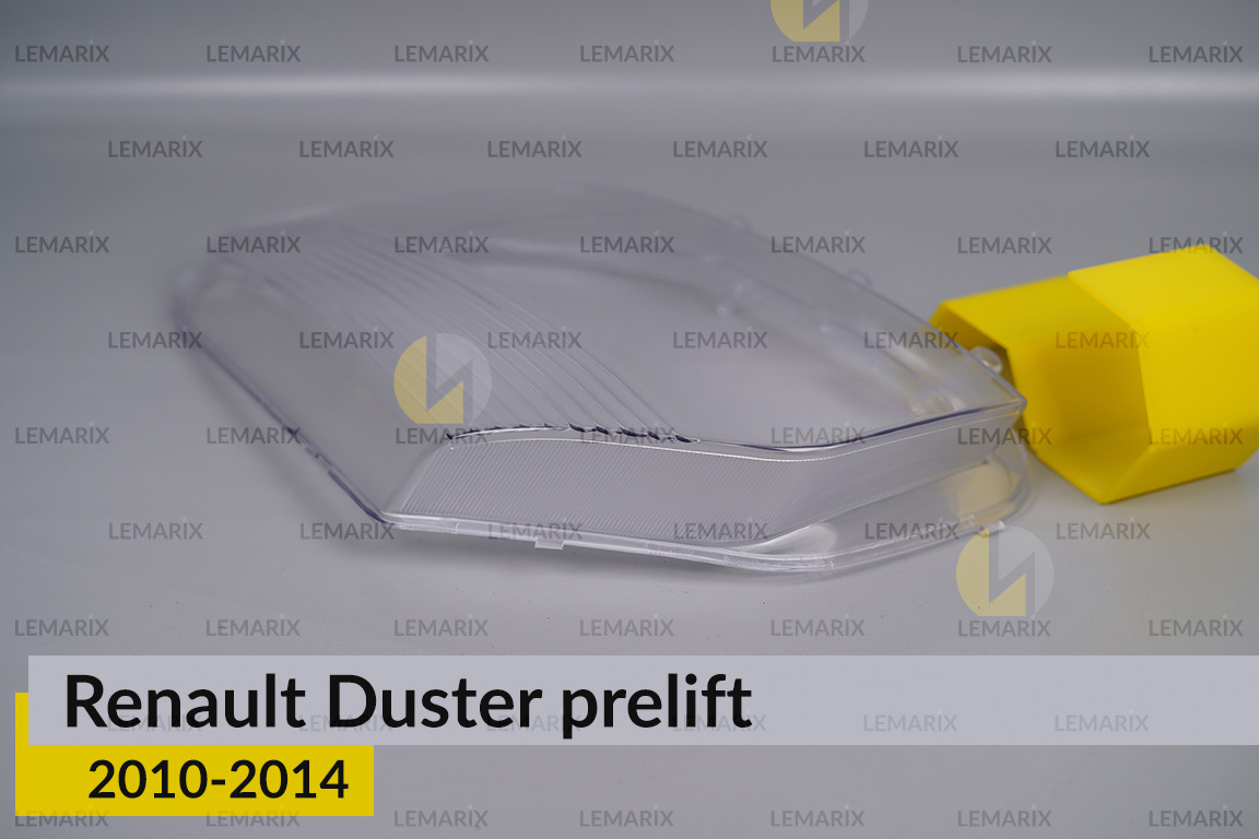 Скло фари Renault Duster (2010-2014) дорест ліве
