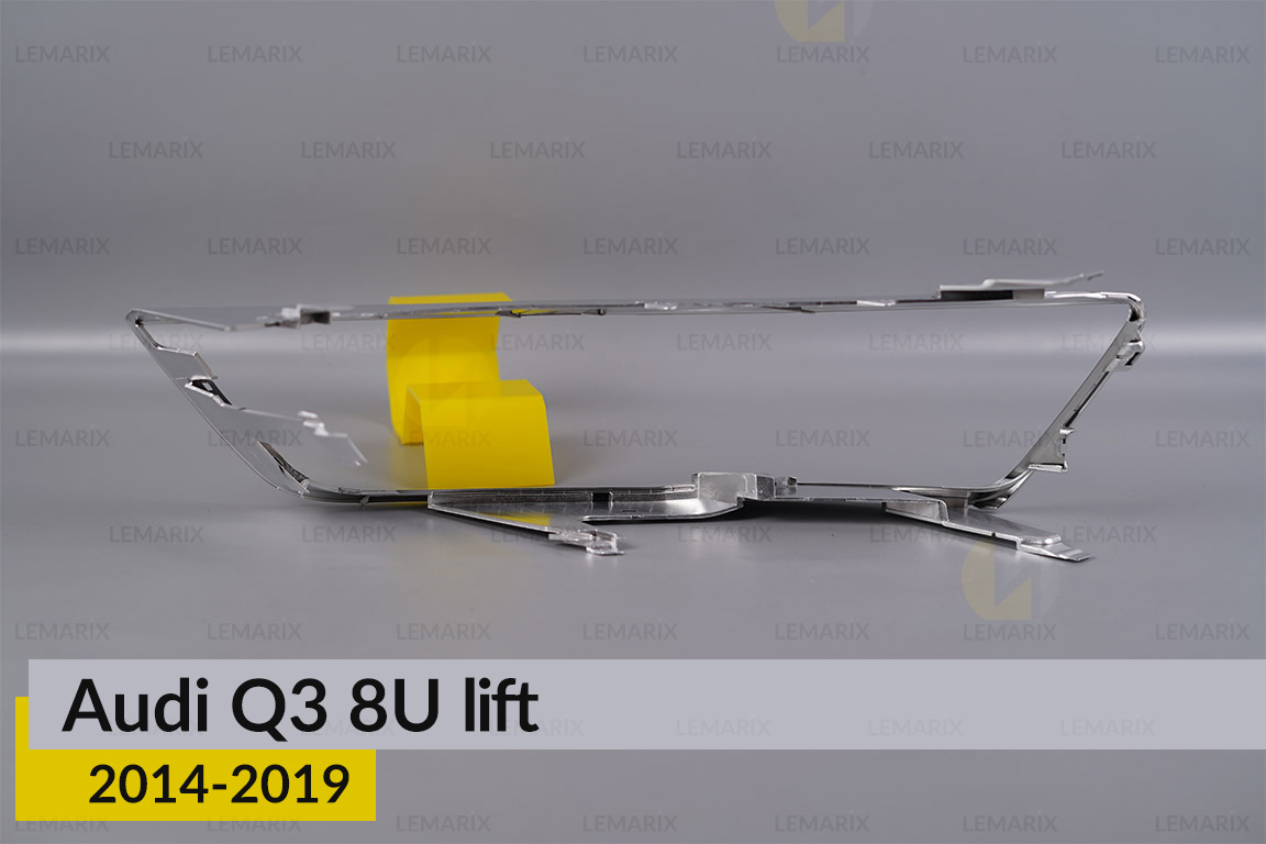 Хромована декоративна маска основна Audi Q3 8U (2014-2019) рест права