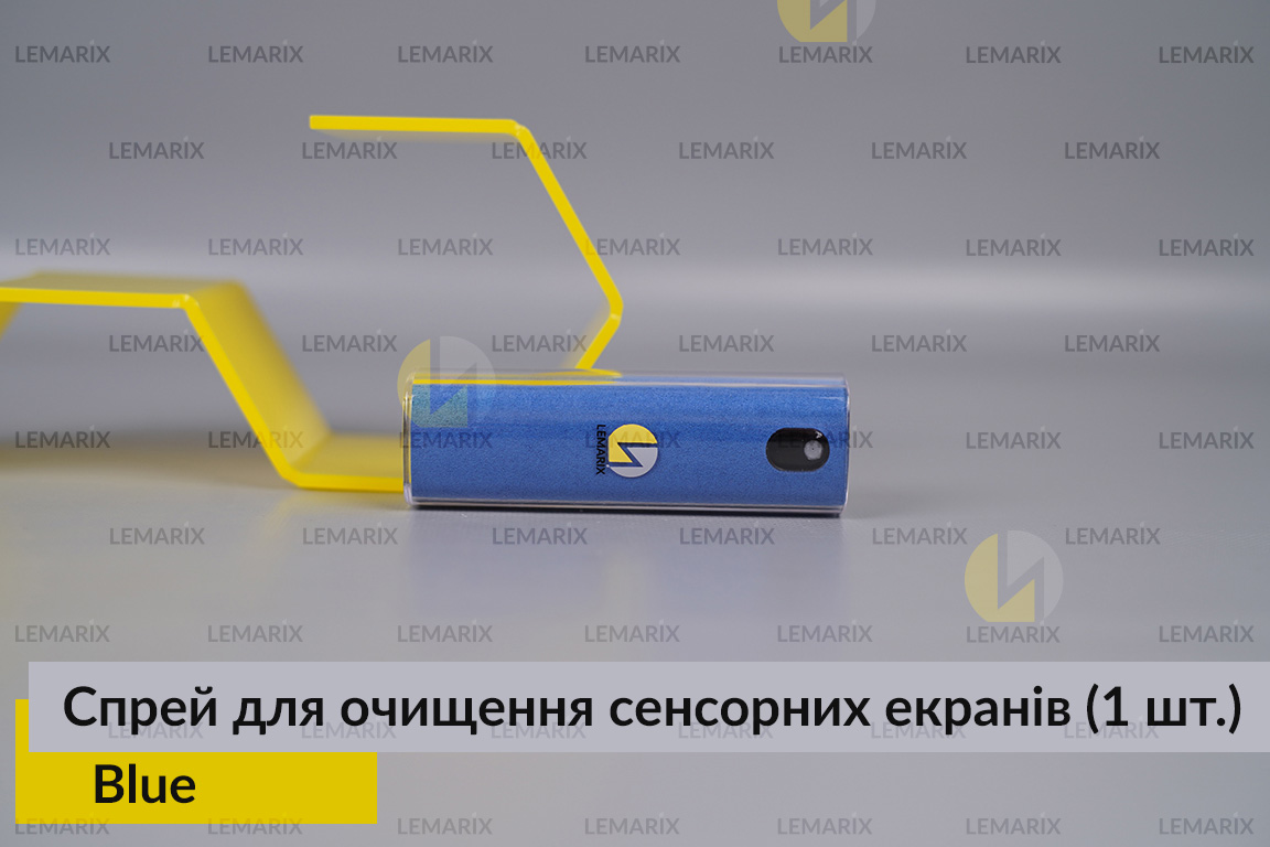 Спрей портативний для очищення сенсорних екранів Blue Lemarix