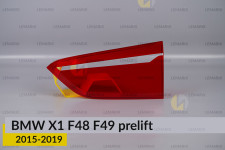 Скло заднього ліхтаря внутрішнє в кришці багажника BMW X1 F48 F49 (2015-2019) дорест праве