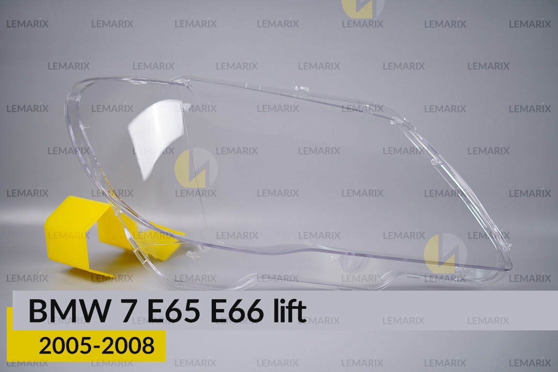Скло фари BMW 7 E65 E66 (2005-2008) рест праве