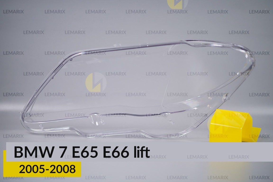 Скло фари BMW 7 E65 E66 (2005-2008) рест праве