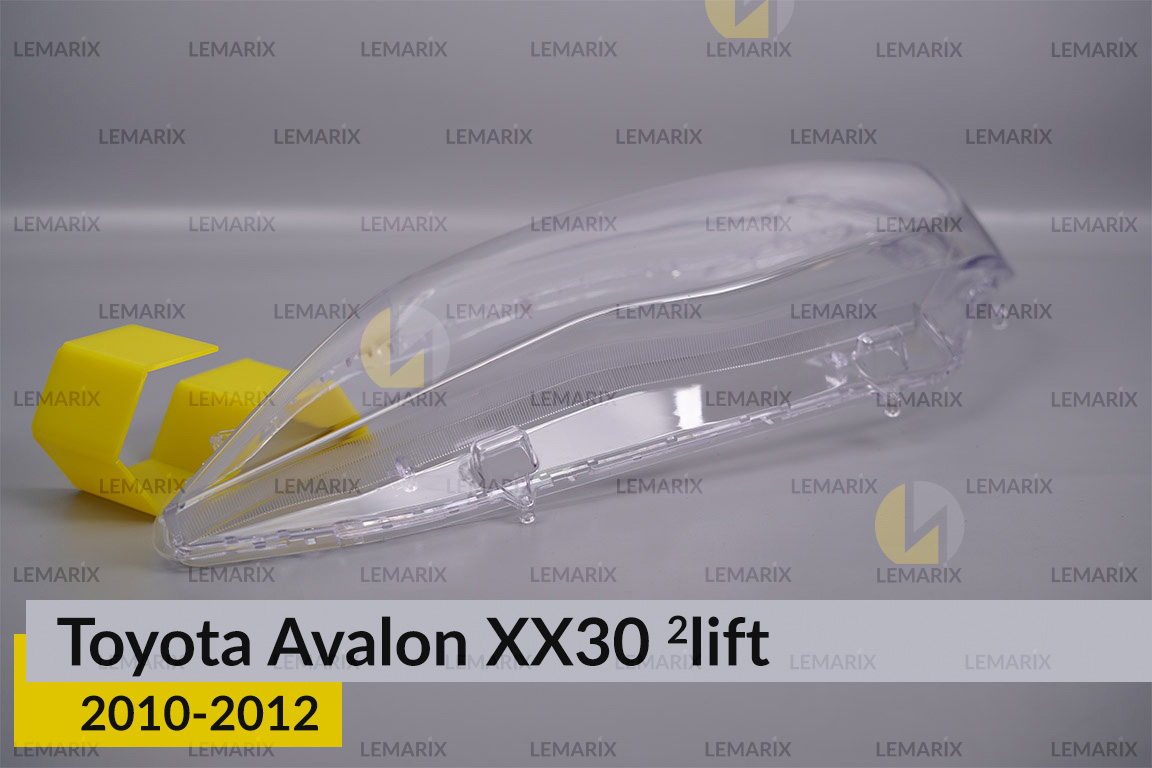 Скло фари Toyota Avalon XX30 (2010-2012) 2 рест ліве