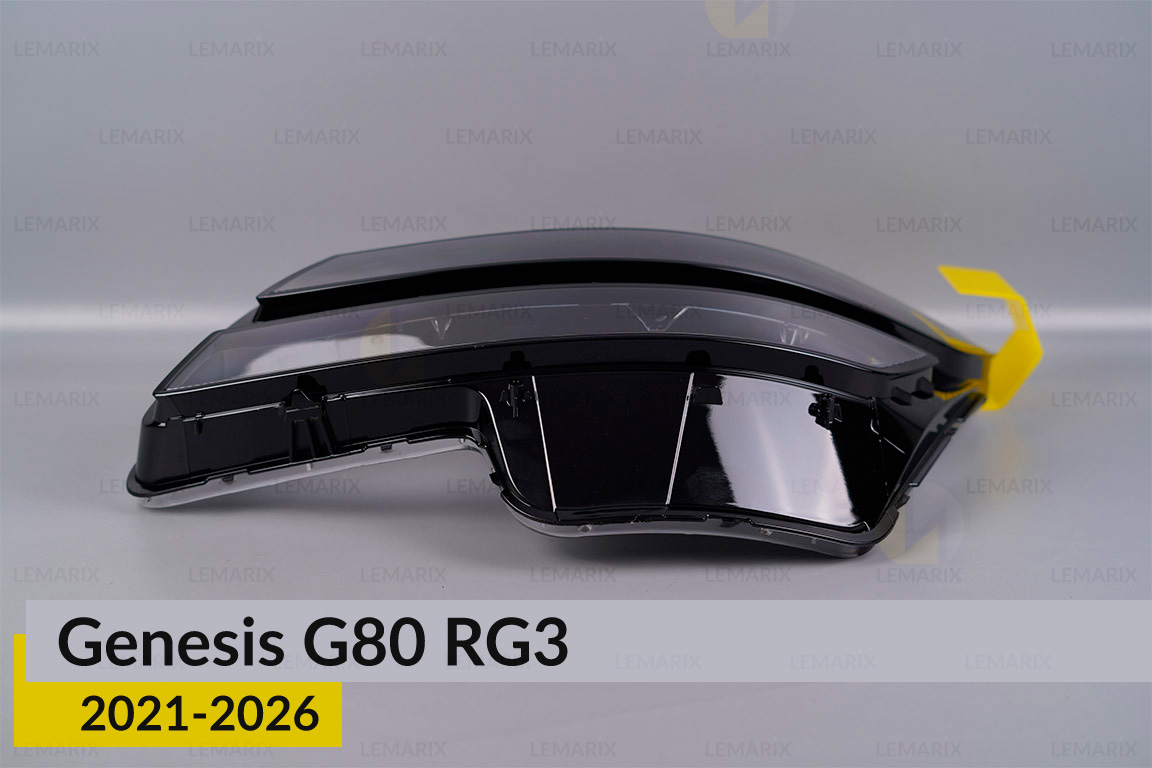 Скло фари Genesis G80 RG3 (2021-2026) ліве