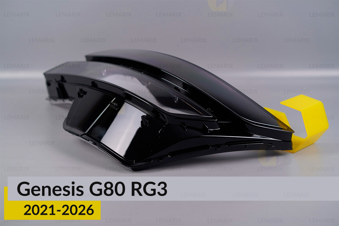 Скло фари Genesis G80 RG3 (2021-2026) ліве