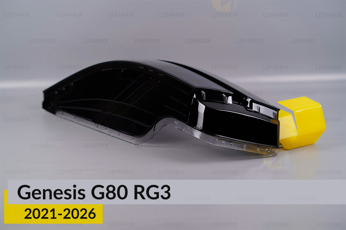 Скло фари Genesis G80 RG3 (2021-2026) ліве
