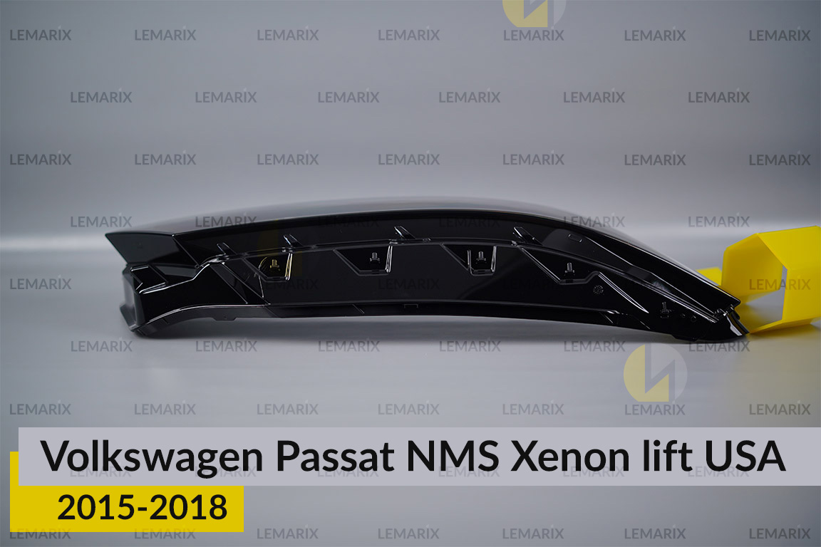 Скло фари VW Volkswagen Passat NMS Xenon USA (2015-2018) рест праве