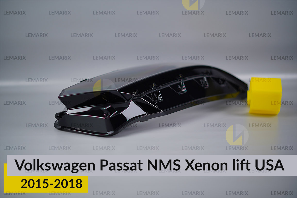 Скло фари VW Volkswagen Passat NMS Xenon USA (2015-2018) рест праве
