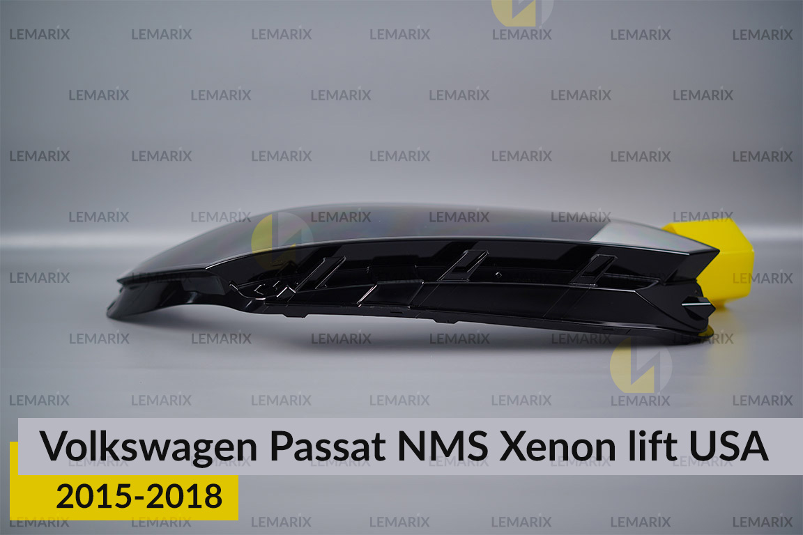 Скло фари VW Volkswagen Passat NMS Xenon USA (2015-2018) рест праве