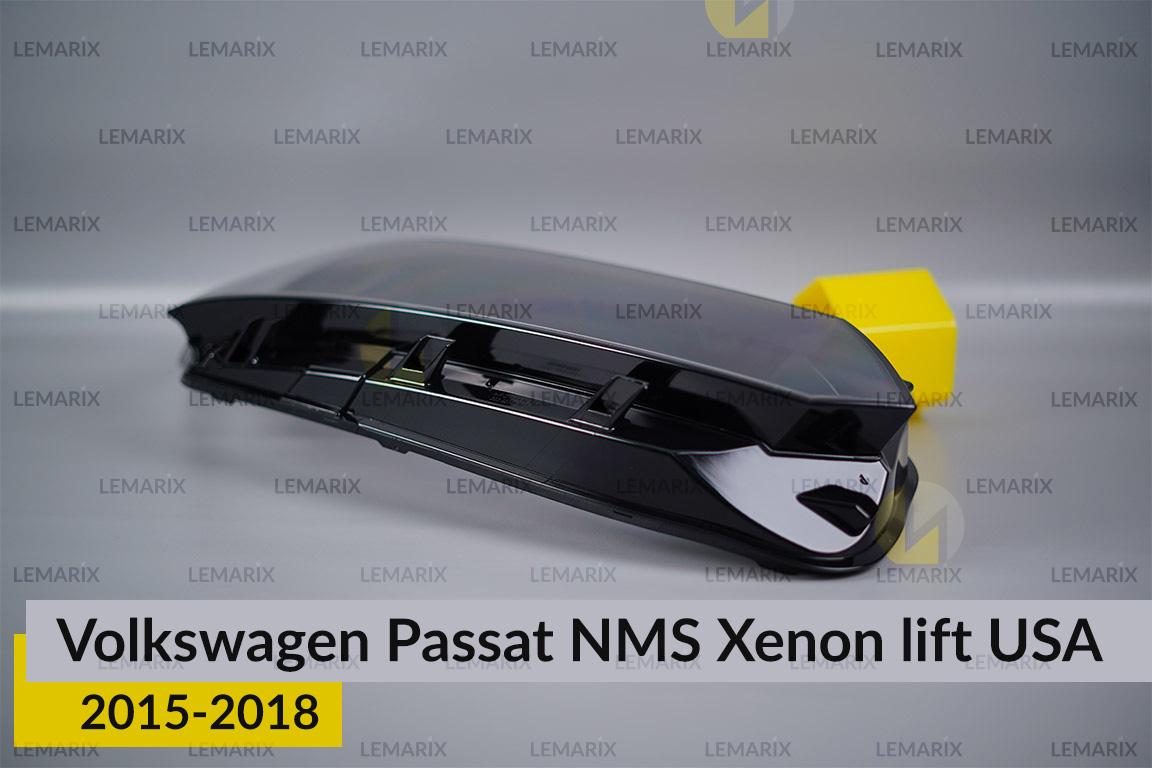 Скло фари VW Volkswagen Passat NMS Xenon USA (2015-2018) рест праве
