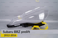 Скло фари Subaru BRZ (2012-2016) дорест ліве
