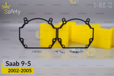 Перехідна рамка для Saab 9-5 (2002-2005)