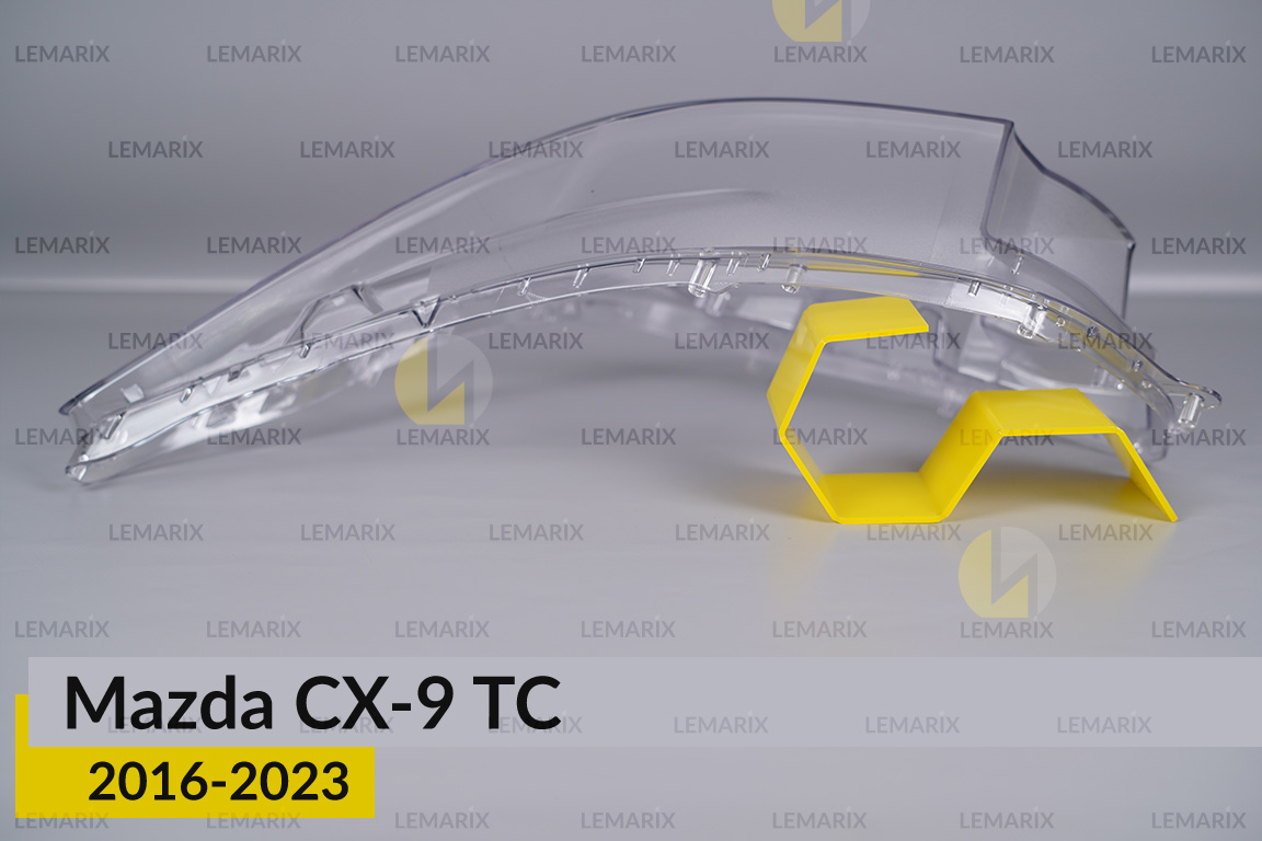 Скло фари Mazda CX-9 TC (2016-2024) ліве