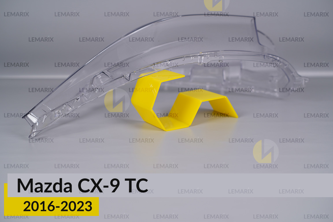 Скло фари Mazda CX-9 TC (2016-2024) ліве
