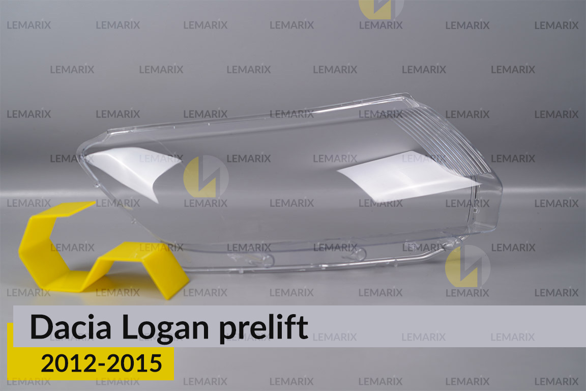 Скло фари Dacia Logan (2012-2015) дорест праве
