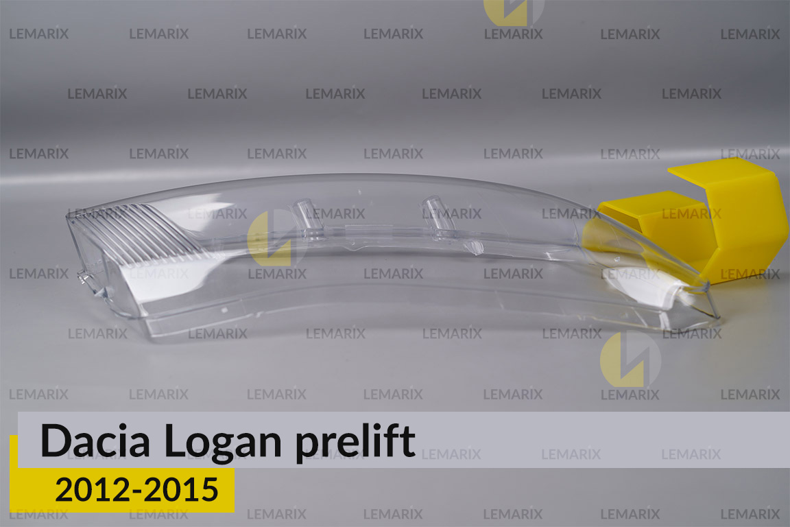 Скло фари Dacia Logan (2012-2015) дорест праве
