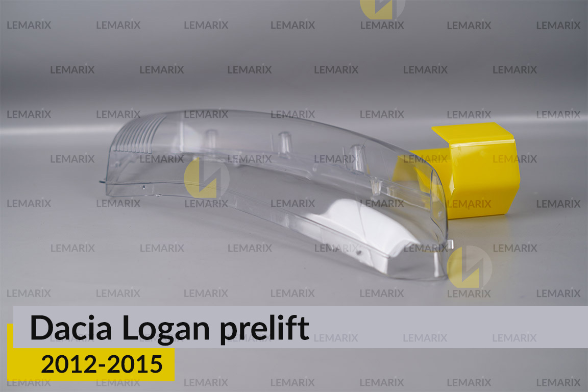 Скло фари Dacia Logan (2012-2015) дорест праве