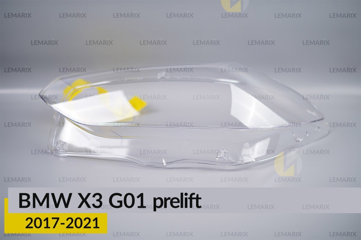 Скло фари BMW X3 G01 (2017-2021) дорест ліве