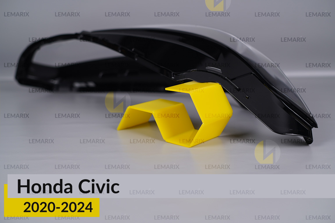 Скло фари Honda Civic (2020-2024) праве