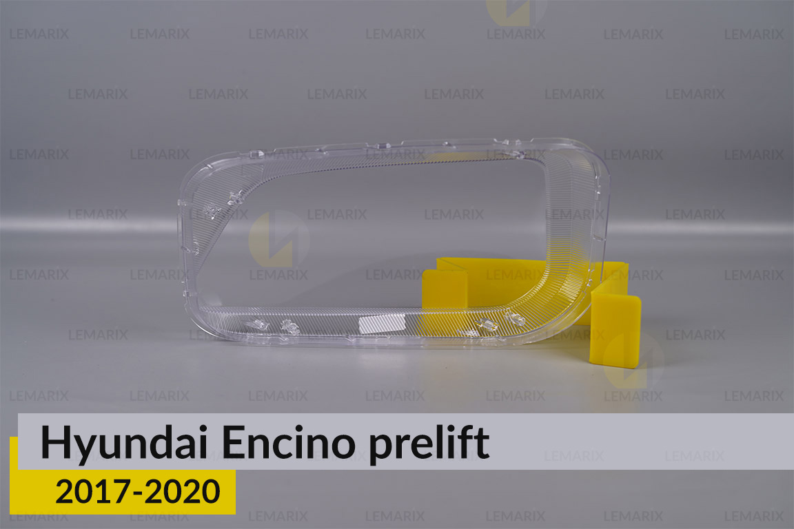 Скло фари Hyundai Encino (2017-2020) дорест праве