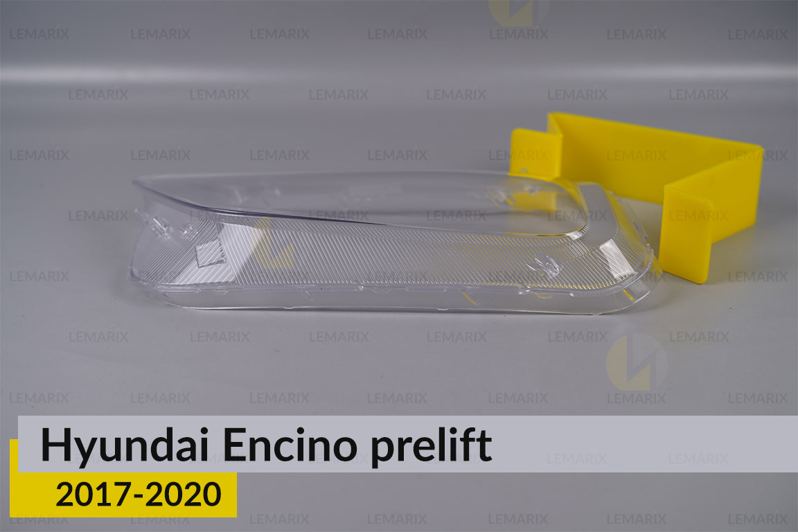 Скло фари Hyundai Encino (2017-2020) дорест праве
