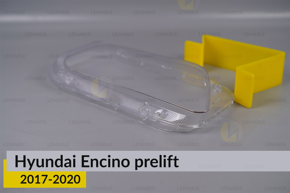 Скло фари Hyundai Encino (2017-2020) дорест праве