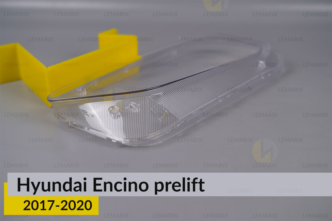 Скло фари Hyundai Encino (2017-2020) дорест праве