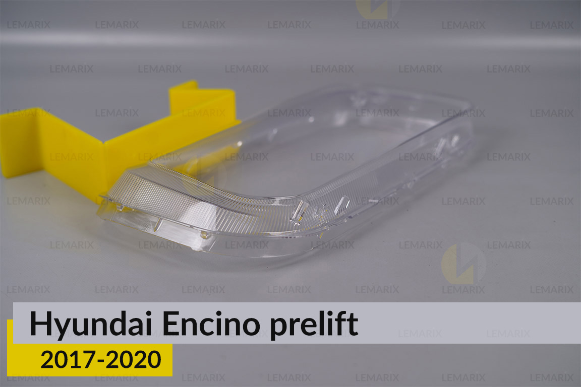 Скло фари Hyundai Encino (2017-2020) дорест праве